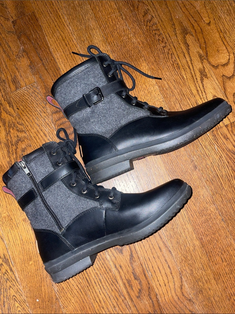UGG Kesey waterproof Leather & Wool Boots